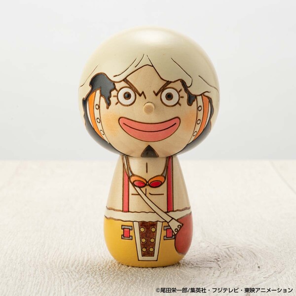 Usopp, One Piece, Usaburo Kokeshi, Hikidashi Inc., Pre-Painted, 4580486445831